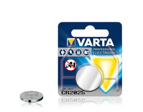 Батарейка Varta CR2025 3V, 1 шт.
