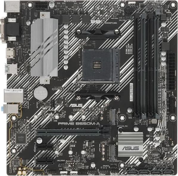 ASUS PRIME B550M-A AM4 DDR4 Материнская плата