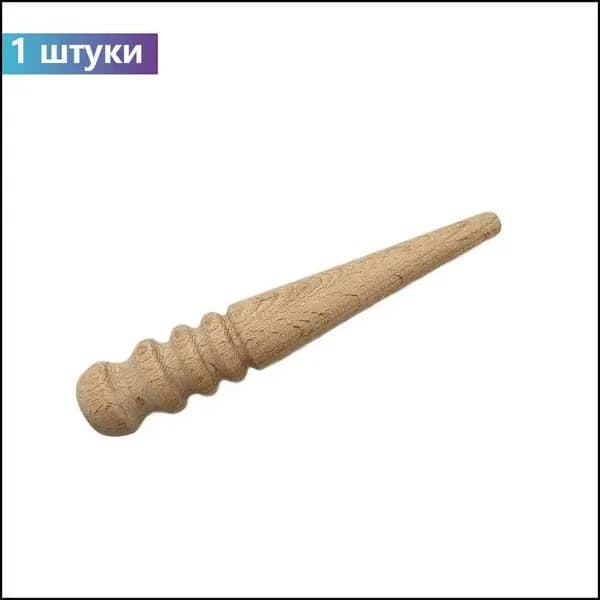 Профессиональный бестселлер для финишной обработки краев кожи, деревянный полировочный стик с закругленными сторонами, применяемый при ручном шлифовании кожгалантереи, поставляемый в одиночной упаковк