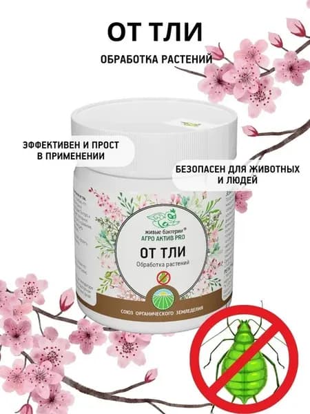 Средство от тли, обработка растений