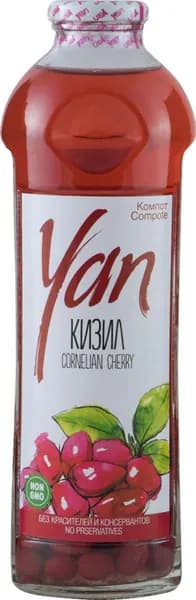 Компот YAN Кизиловый /стекло/ 0,93л