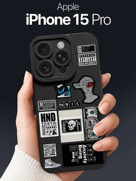 Чехол на iPhone 15 Pro с принтом