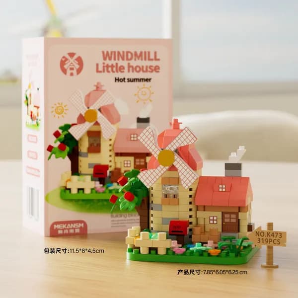 Конструктор совместимый с Lego "Уличная еда, фудтрак"