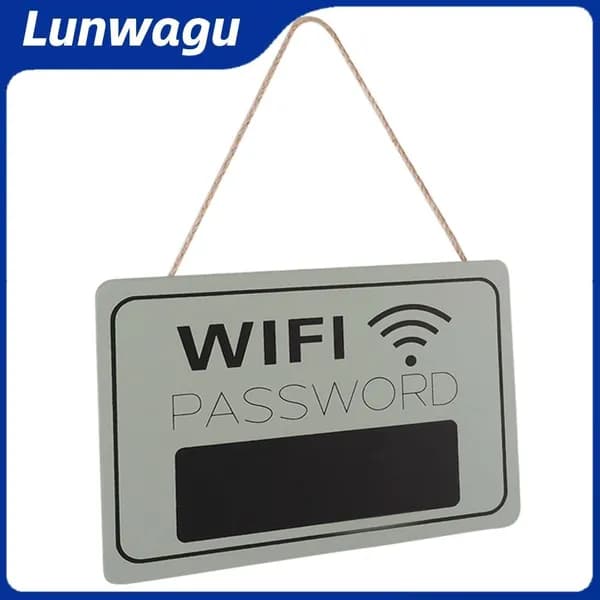 Знак с паролем Wi-Fi