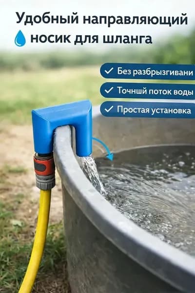 Коннектор для шланга 1 шт