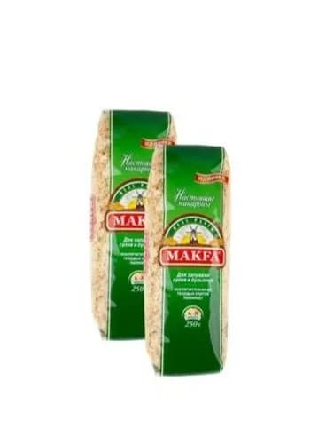 Макароны "Звёздочка" MAKFA,2шт по 250г