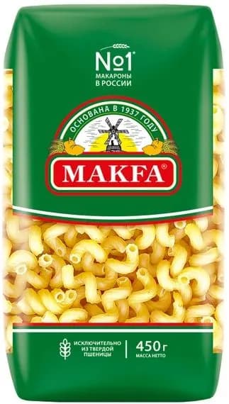 Макароны Makfa Витки 450г