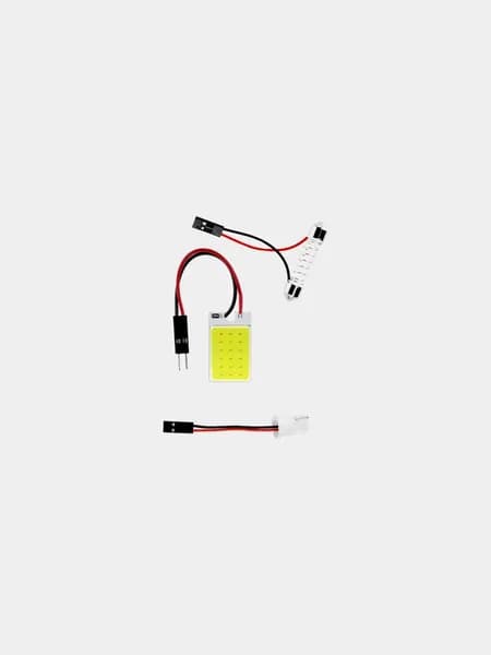 Лампа авто универсальная COB led18(16x26) 12v 2pin/T10/30-40мм
