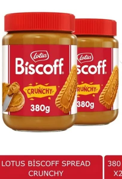Хрустящая карамельная паста Lotus Biscoff 380x2 r