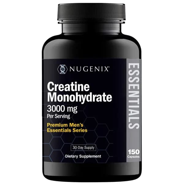 Nugenix Essentials Премиум креатина моногидрат таблетки дополнение, 3000мг, 150 капсул