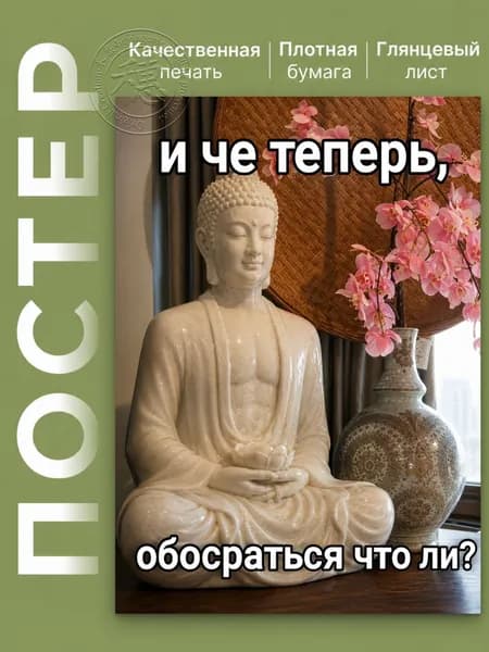 Постер "постер", 42х29 см