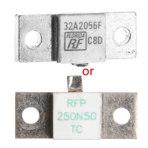 Сопротивление нагрузки RFP 250-50 250 Вт 50 Ом 250N50 TC Радиочастотные резисторы