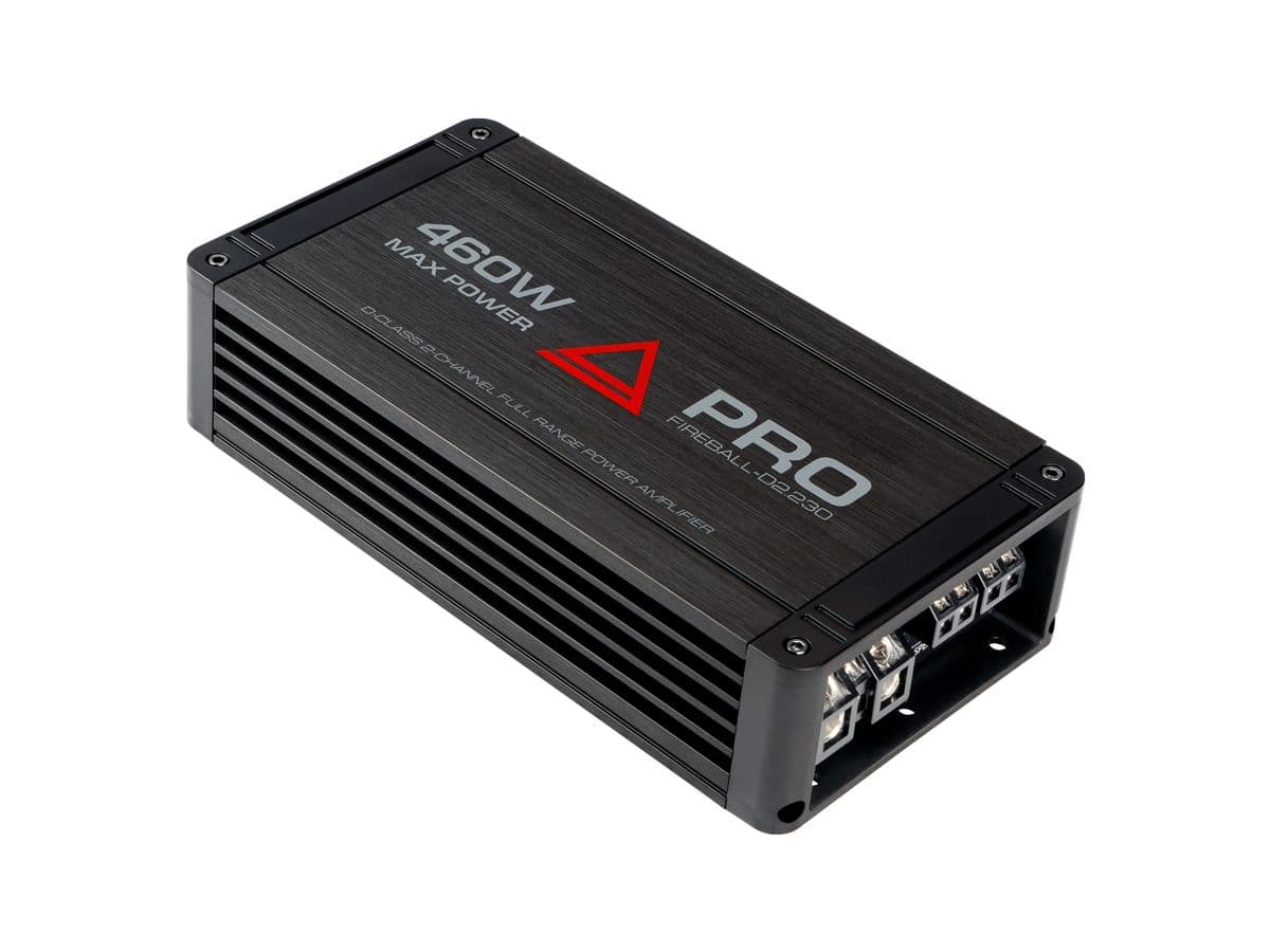 Усилитель для динамиков / двухканальный / 2 по 230 Вт / AurA FIREBALL-D2.230 PRO / в машину