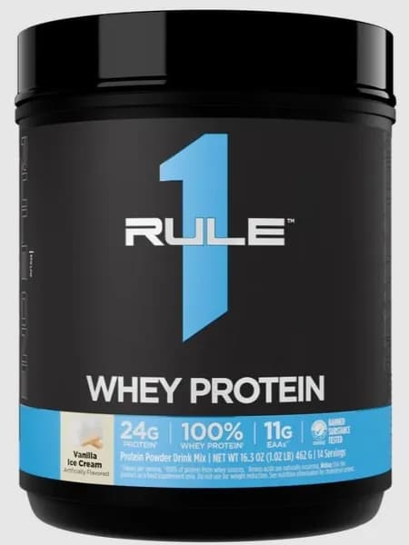 Rule One, WHEY BLEND Протеин, 0.46 кг, вкус ваниль