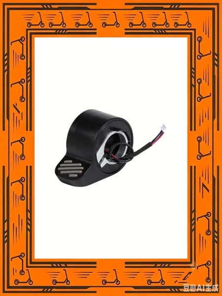 Электрический скутер тормоз акселератор Ninebot ES1/ES3/ES4, ABS, чёрный, 40г, быстрый, лёгкий