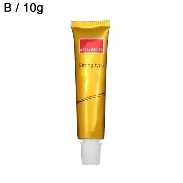 Универсальная чистящая паста для нержавеющей стали эффективное средство удаления нагара, ржавчины и известкового налета с кастрюль, сковород раковин. Подходит меди, латуни хрома.