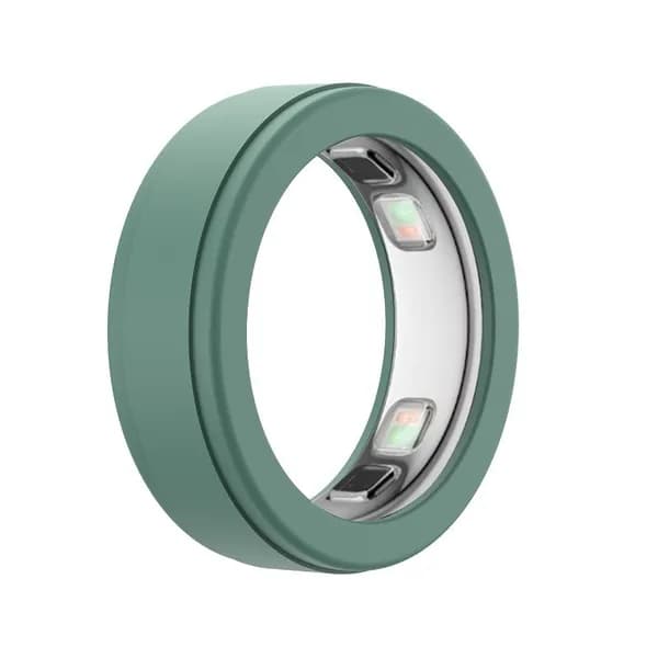 Мягкий силиконовый чехол для кольца Oura Ring 5, цвет зелёный клён , размер M