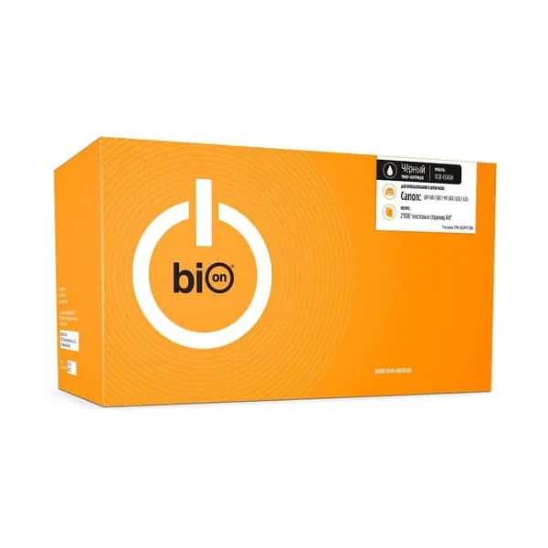 Картридж Bion BCR-C045H для Canon C045H/ imageCLASS MF634Cdw/MF632Cdw/LBP612Cdw;Canon i-Sensys LBP611Cn/LBP613Cdw/MF631Cn/MF633Cdw/MF635Cx Черный, 2800 страниц