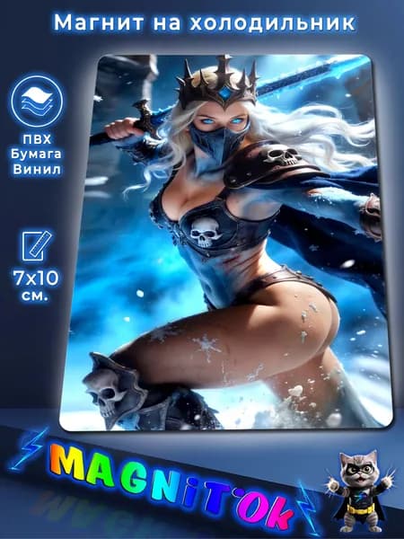 Магнит на холодильник, Ice Woman-2