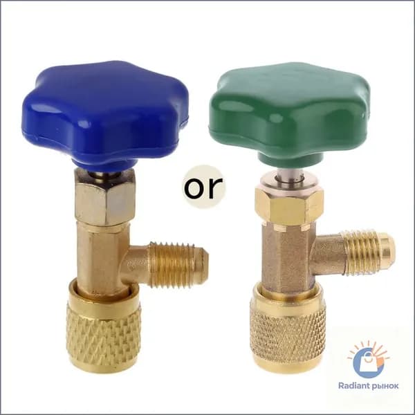 Адаптер 1/4" SAE применяем для R22, R134a, премиум