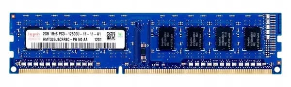 Hynix Оперативная память hmt325u6cfr8c-pb PC3-12800U DDR3 1600 2GB 1RX8 DDR3, 1600 МГц, 1 x 2 ГБ (hmt325u6cfr8c-pb)