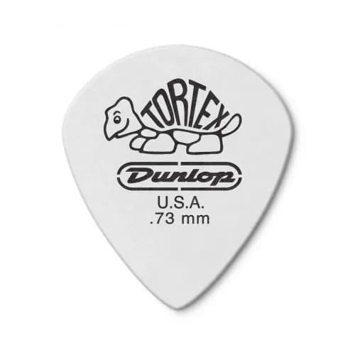 Медиатор Dunlop 478R.73 Tortex Jazz III White Cabinet, 0.73 мм, 1 шт.