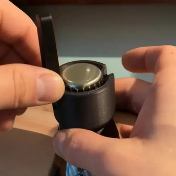 Открывалка 10 см белый