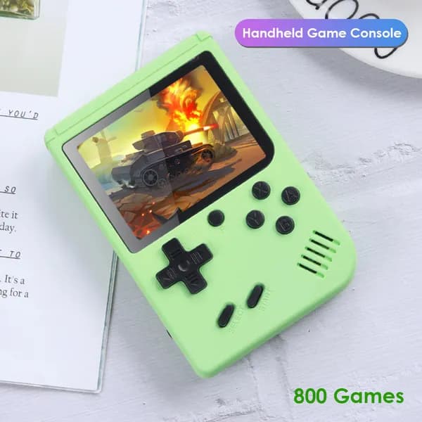 Портативная игровая консоль с цветным TFT-экраном 3 дюйма и 800 встроенными классическими играми