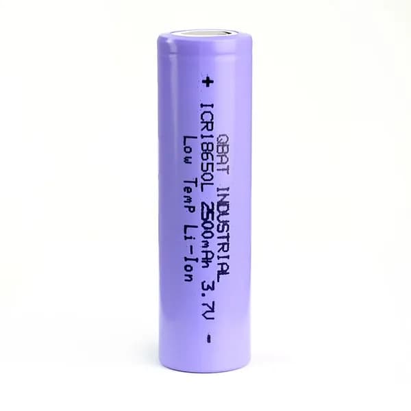 Аккумулятор QBAT INDUSTRIAL ICR18650L 3.7V 2500mAh Low Temp