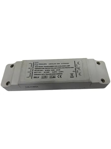 Диммируемый электронный трансформатор 150W (12V) для галогенных ламп