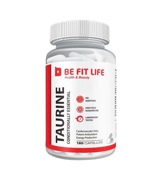 Аминокислота BEFITLIFE Taurine (500MG/180CAPS)