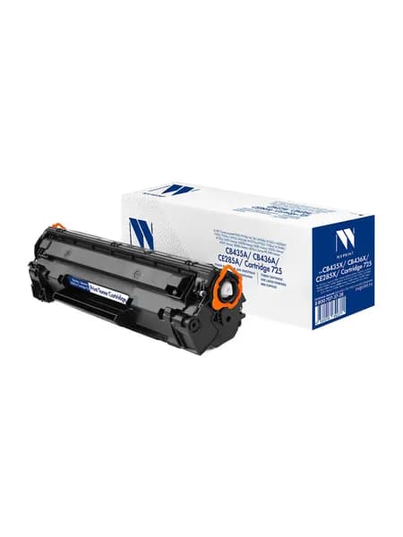 Картридж лазерный NV Print NV-CE285A/CB435A/CB436A/Canon 725 для HP/Canon LaserJet/i-SENSYS, ресурс 2000 страниц