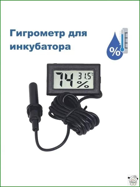Термометр черный