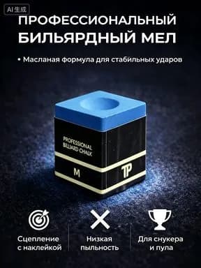 Мел для бильярда бильярдный мел для кия