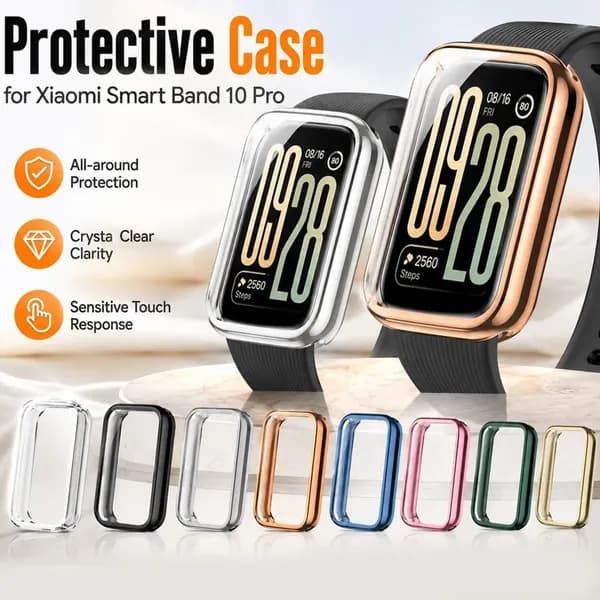 Подходит для защитного чехла из ТПУ для Xiaomi Mi Band 10 Pro