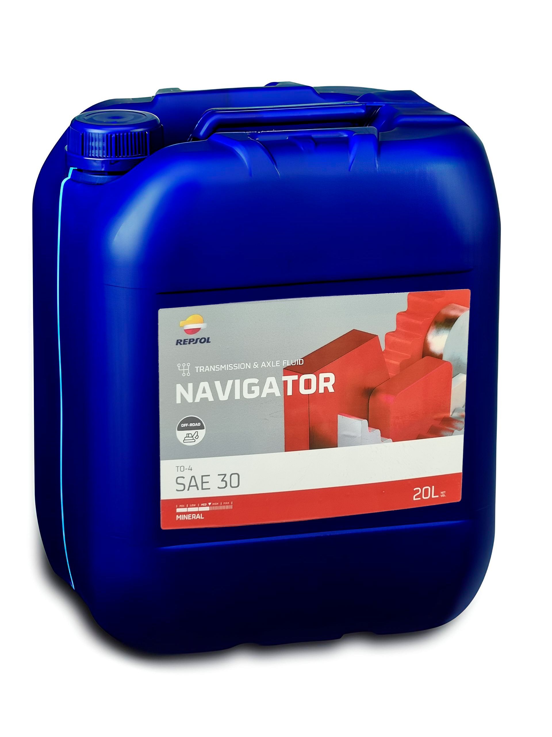 Масло трансмиссионно-гидравлическое Repsol Navigator TO-4 30 20л