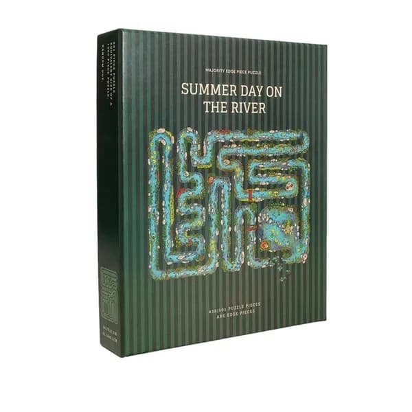 (A I D G) Пазл All Edge Jigsaw, 501 Деталь, (Летний День), Зеленый