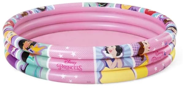 Надувной детский бассейн Bestway 91047, круглый, Disney Princess, 122х25 см, объём 140 л