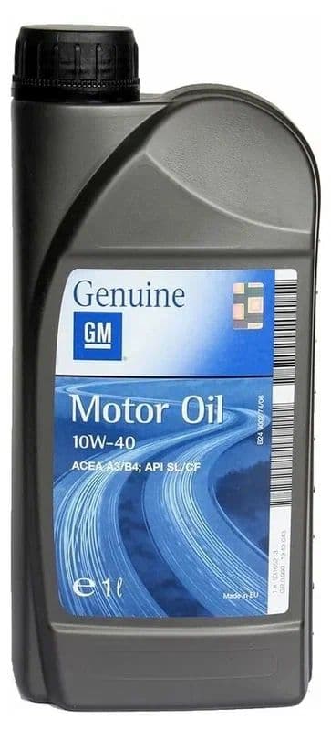 GM 10W-40 Масло моторное, Полусинтетическое, 1 л