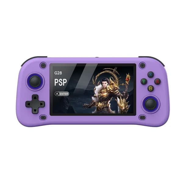 Портативная игровая консоль G28: Ретро, большой HD-экран, двойной джойстик, поддержка PSP/аркад, открытая ОС, ностальгические игры
