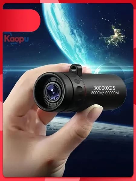 Уличный монокулярный телескоп, незаменимый для путешествий, портативный и высокой четкости