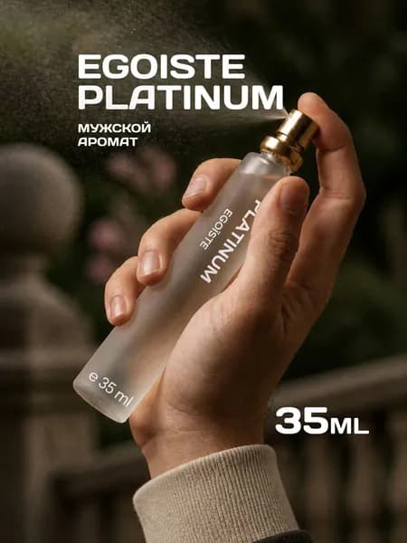 Духи Egoiste Platinum, мужские, 35 мл