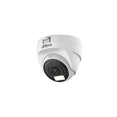 DAHUA HAC-T1A51P-U-IL-A-0280B, 5 МП, объектив 2,8 мм, ночное видение 25 м, интеллектуальная двойная подсветка, встроенный микрофон, купольная камера.
