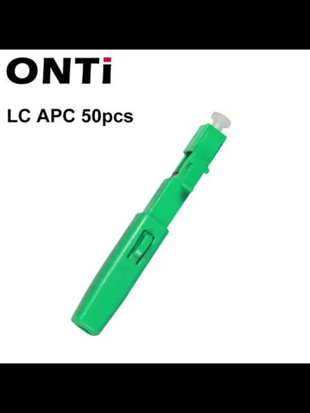 LC APC разъем для оптоволокна, 50шт