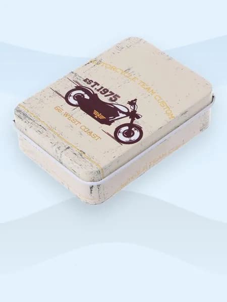 Мини-жестяная коробка для хранения конфет и украшений, 11