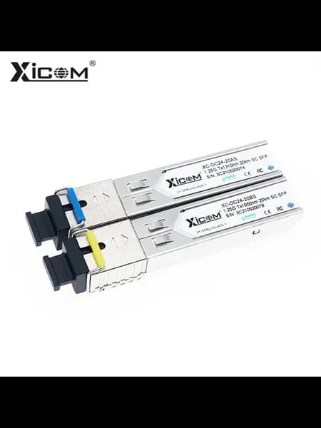 SFP модуль XC-OC24-20A B, 1.25G, 4 Pair 5KM, SC