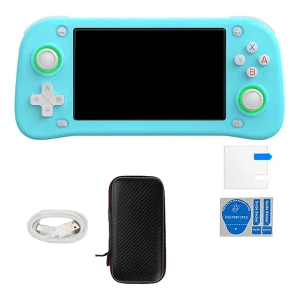 Портативная игровая консоль 4,3 дюйма, Синий - 128G