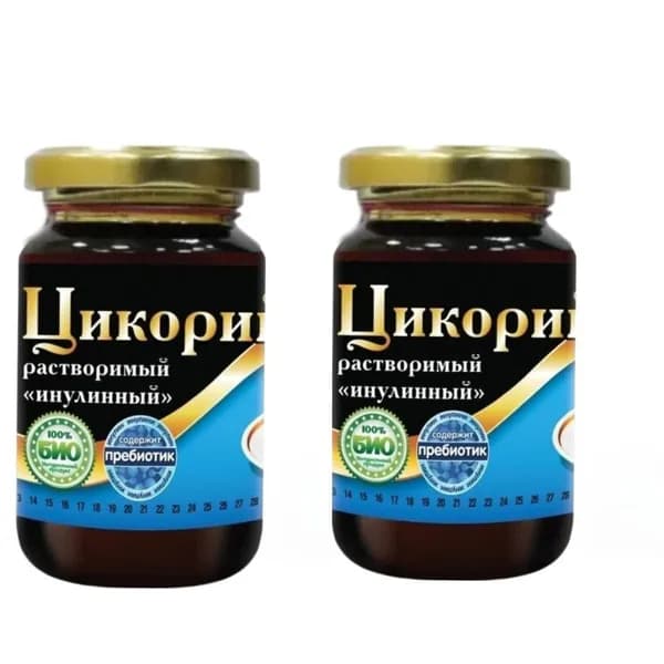 Цикорий "Русский цикорий" жидкий Инулинный стекло 200 г (комплект 2 шт.) 5900067