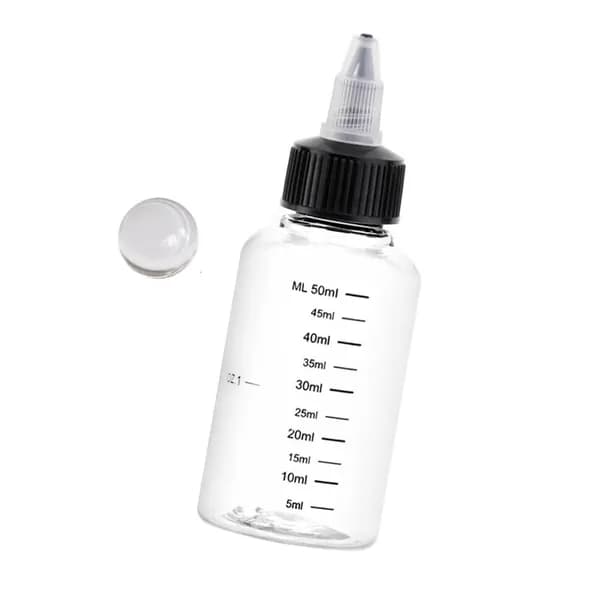 Флакон для смешивания красок с мерной шкалой, 50ml