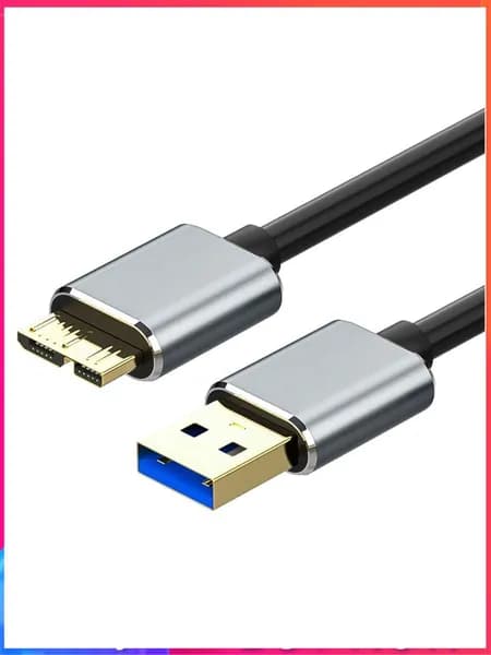 P1Внешний кабель совместим с жесткого диска USB Micro-B Кабель передачи данных SSD USB3.0, 0,5 м